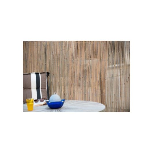 Pantalla De Cañizo Partido Nature 1 X 3 M Natural Para Jardín, Terraza Y Balcón