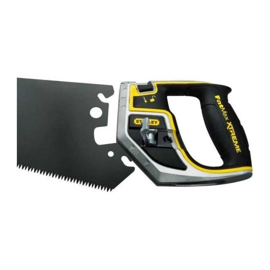 Sierra Manual Stanley Fatmax Instantchange 0-20-255, Kit De Corte 500 Mm Con Hoja Jetcut 7 Tpi, Sistema De Cambio Rápido Y Funda Cordura