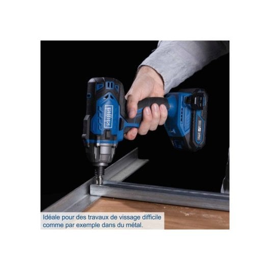 Avvitatore a Impulsi Scheppach C-ID180-X Brushless 180 Nm 20V IXES