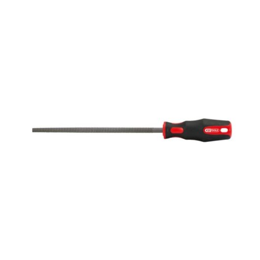Lime Ronde KS Tools 157.0726 Bâtarde 250 mm Manche Ergonomique