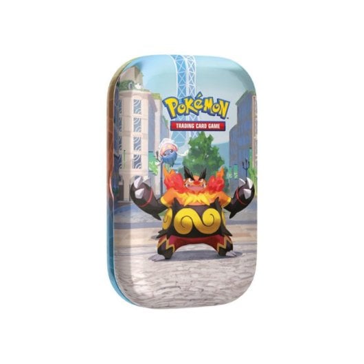 Pokémon Mini Tin Me04 Chaos Ascendant (modelo Aleatorio) Con 2 Sobres Y Moneda Metálica