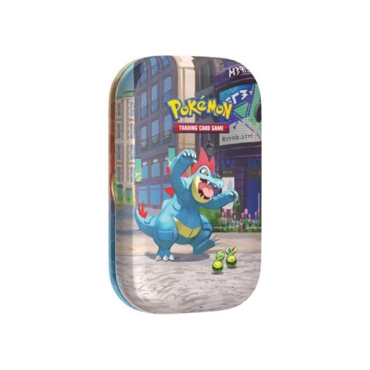 Pokémon Mini Tin Me04 Chaos Ascendant (modelo Aleatorio) Con 2 Sobres Y Moneda Metálica