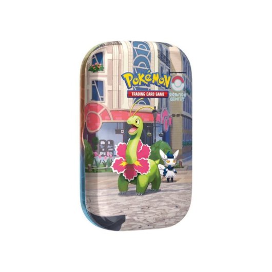 Pokémon Mini Tin Me04 Chaos Ascendant (modelo Aleatorio) Con 2 Sobres Y Moneda Metálica