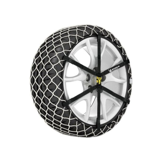 Michelin Easy Grip Limited E8 Cadenas De Nieve 008328 Con Tensor, 150 Eslabones De Acero Galvanizado Para Nieve Y Hielo 195/65r15 195/70r15 205/65r15