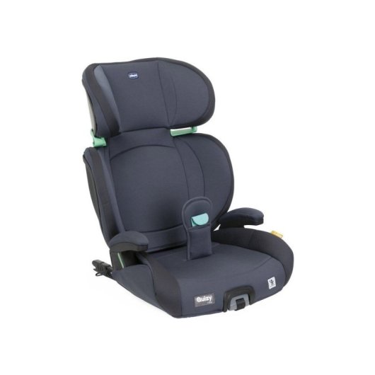 Chicco Quizy I-size Booster Seat India Ink Ece R129/04 100-150 Cm (3 A 12 Años) One-step Isofix, 12 Posiciones