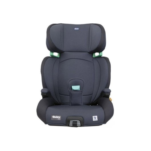Chicco Quizy I-size Booster Seat India Ink Ece R129/04 100-150 Cm (3 A 12 Años) One-step Isofix, 12 Posiciones