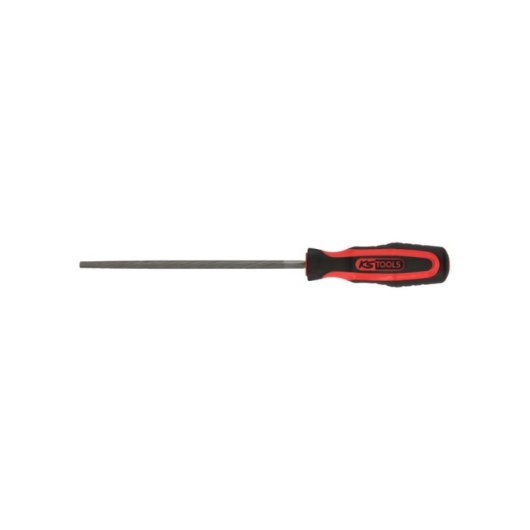 Lime Ronde Bâtarde KS TOOLS 250 mm Manche Ergonomique