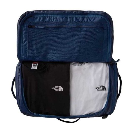 The North Face Base Camp Voyager Duffel 32 L Nf0a52rr-926 - Bolsa De Viaje Con Asas, Correas Mochila Y Funda Para Portátil 41,9 X 27,6 Cm En Azul Marino