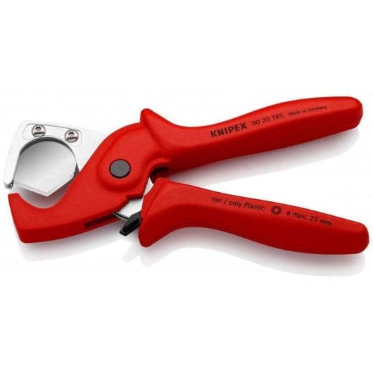 Coupe-tubes Knipex 90 25 185 Pour Tubes Plastiques Et Multicouches, Ø 12 À 25 Mm, Coupe Nette Et Sans Bavure