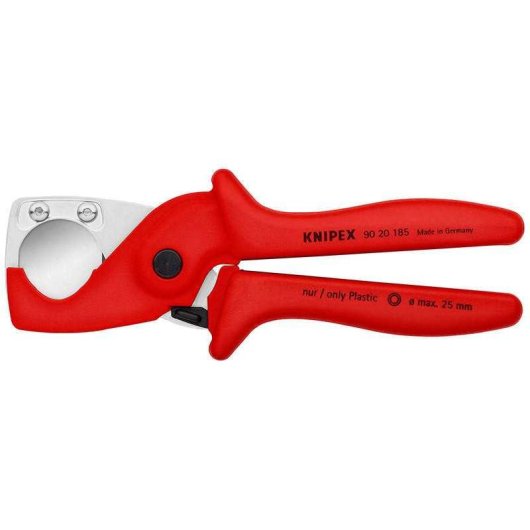 Coupe-tubes Knipex 90 25 185 Pour Tubes Plastiques Et Multicouches, Ø 12 À 25 Mm, Coupe Nette Et Sans Bavure