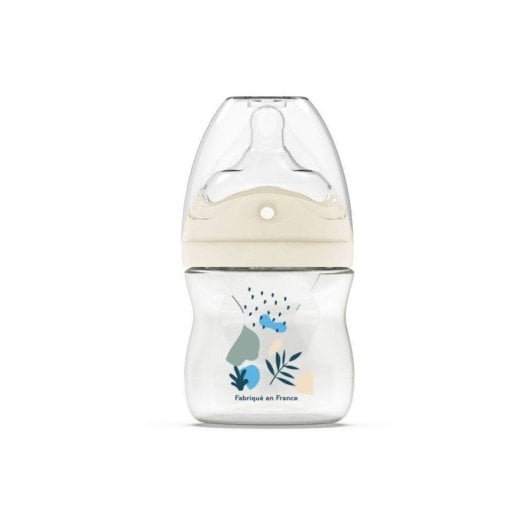 Biberon Anti-colique Dodie Biomimétique 150 Ml, Débit 1, Bleu