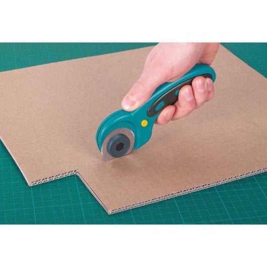 Wolfcraft 4152000 Cúter Rotativo Ø45 Mm Con Empuñadura Ergonómica Y Seguro