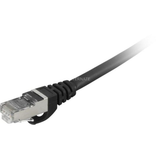Cabo de Rede RJ45 Cat.7a Sharkoon SFTP 1m Preto