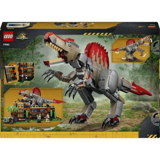 LEGO Jurassic World Escape do Spinosaurus 77982 820 peças
