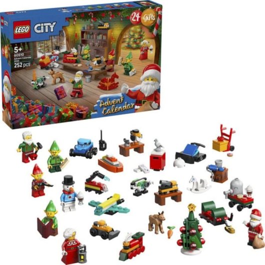 LEGO City Calendário de Advento 60510 252 peças