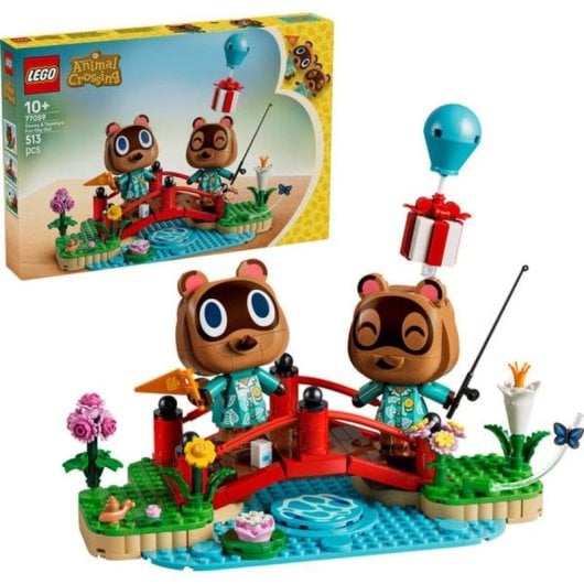 LEGO Animal Crossing Excursão com Nepp e Schlepp 77059 513 peças