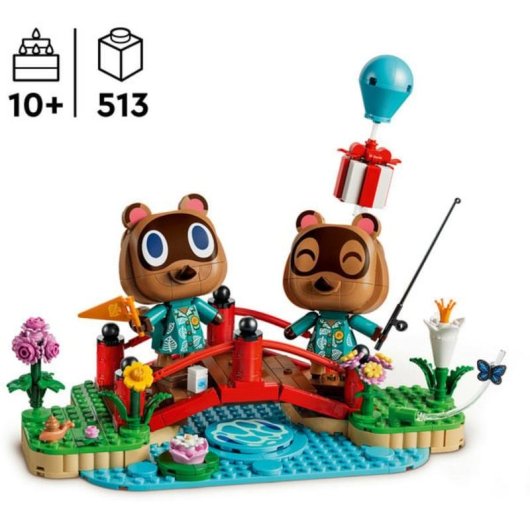 LEGO Animal Crossing Excursão com Nepp e Schlepp 77059 513 peças