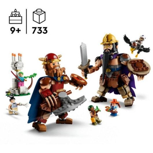 LEGO One Piece Woogey vs. Boogey Gigantes de Little Garden 75644 733 peças