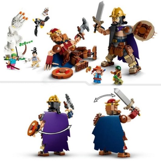 LEGO One Piece Woogey vs. Boogey Gigantes de Little Garden 75644 733 peças