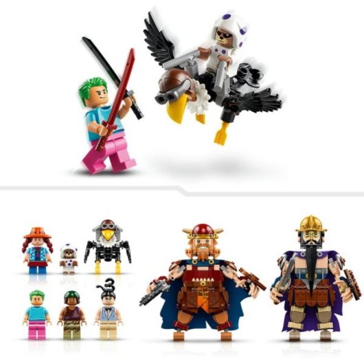 LEGO One Piece Woogey vs. Boogey Gigantes de Little Garden 75644 733 peças