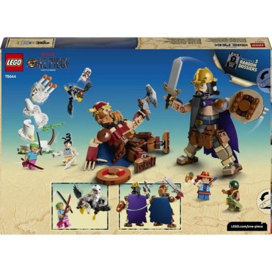 LEGO One Piece Woogey vs. Boogey Gigantes de Little Garden 75644 733 peças