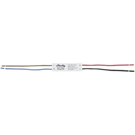 Relais Wi-Fi Shelly Channel Decoupler 230V Bluetooth et WLAN Contrôle éclairage