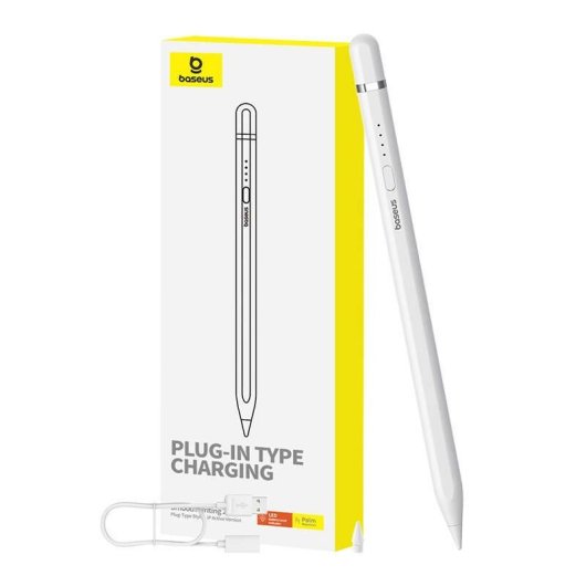 Aktiver Stift Baseus Smooth Writing Series Lightning Weiß