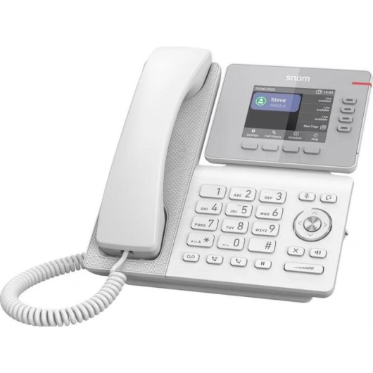 Teléfono VoIP Snom D810W WiFi Bluetooth Display 3,36" Blanco