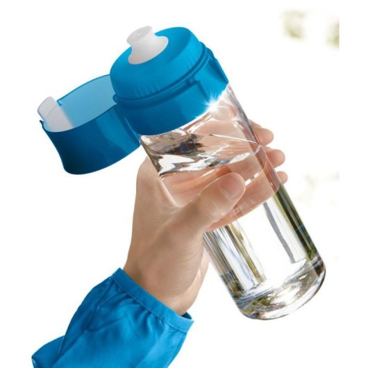 Gourde filtrante Brita Vital 600 ml Rose avec bouchon de vis