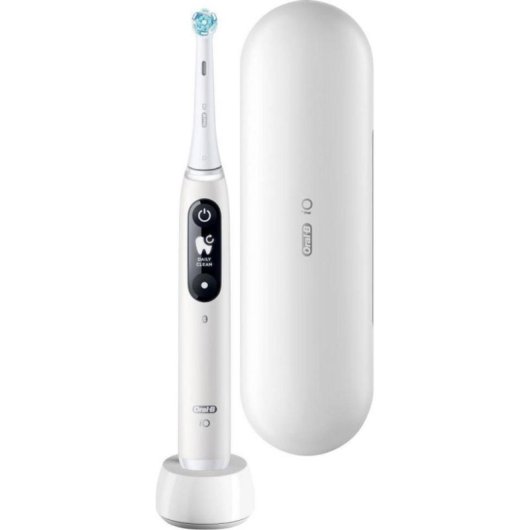 Oszillierende Zahnbürste Oral-B iO Series 6 5 Modi 2 Bürstenköpfe Drucksensor OLED KI