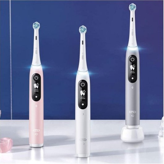 Oszillierende Zahnbürste Oral-B iO Series 6 5 Modi 2 Bürstenköpfe Drucksensor OLED KI