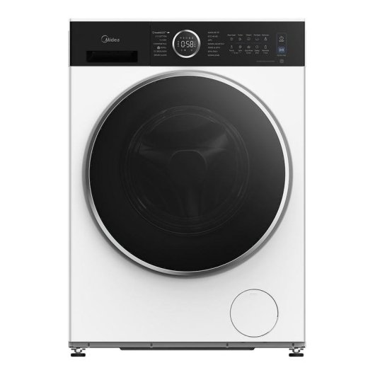 Máquina de Lavar Roupa Midea 9 Kg 15 Programas Classe A Branco Domótica Display