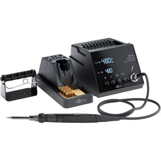 Stazione di saldatura Goobay 70W 480°C Nero