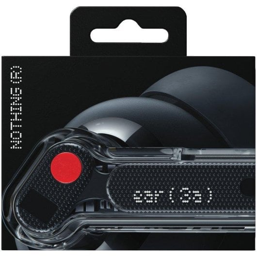 Auriculares Nothing Ear (3a) Bluetooth sem fios com Cancelamento de Ruído Preto