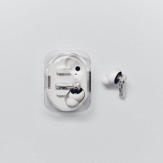 Écouteurs Nothing Ear (3a) Bluetooth avec ANC, enregistrement intégré, blancs