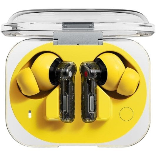Écouteurs Nothing Ear (3a) Bluetooth avec ANC, enregistrement intégré, jaune