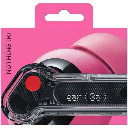 Écouteurs Nothing Ear (3a) Bluetooth avec ANC, enregistrement, LDAC, rose