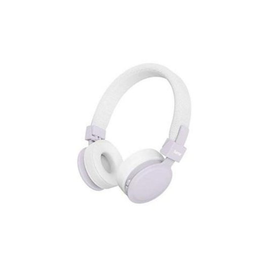 Auriculares Hama Freedom Lit III inalámbricos Bluetooth para llamadas y música lila y blanco