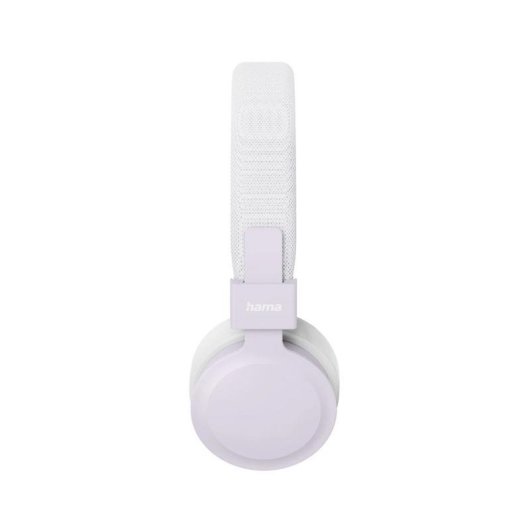 Auriculares Hama Freedom Lit III inalámbricos Bluetooth para llamadas y música lila y blanco