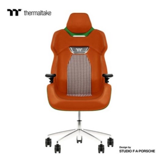 Sille gaming Thermaltake ARGENT E700 cuir et aluminium argent
