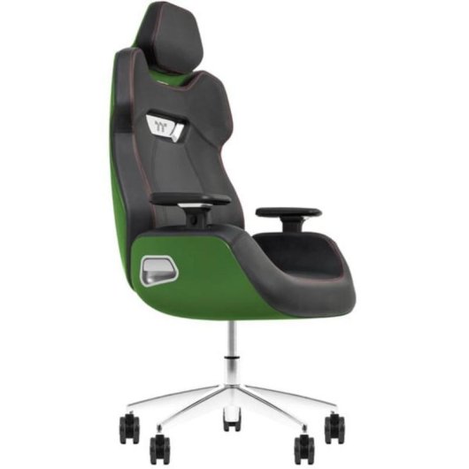 Sille gaming Thermaltake ARGENT E700 cuir et aluminium argent