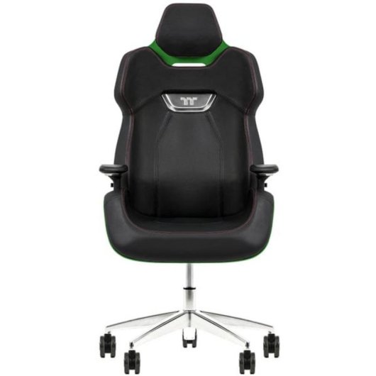 Sille gaming Thermaltake ARGENT E700 cuir et aluminium argent