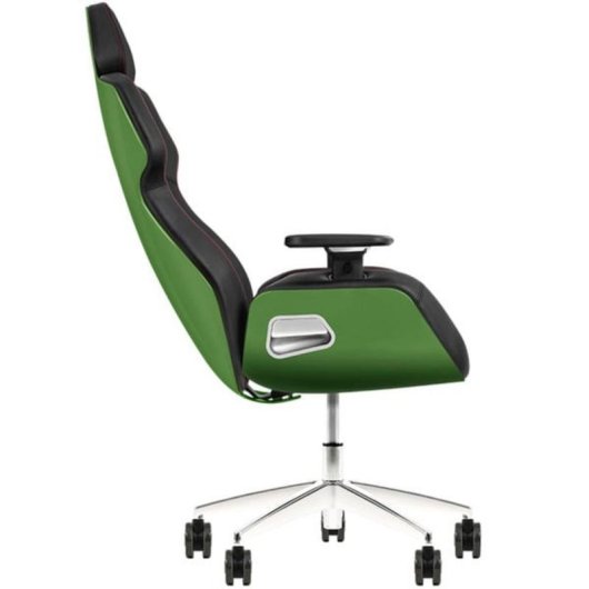 Sille gaming Thermaltake ARGENT E700 cuir et aluminium argent
