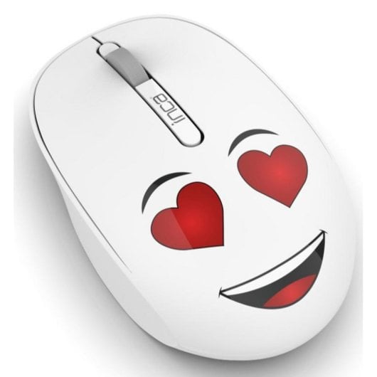 Ratón Inca IWM-245RB Ambidextro RF inalámbrico 1200 DPI Blanco