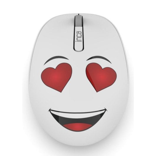 Ratón Inca IWM-245RB Ambidextro RF inalámbrico 1200 DPI Blanco