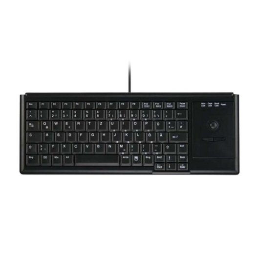 Teclado Contour Design Active Key Mini alámbrico con trackball QWERTZ alemán