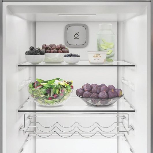 Frigorífico Una Puerta Whirlpool 186cm 365L E Plateado No Frost