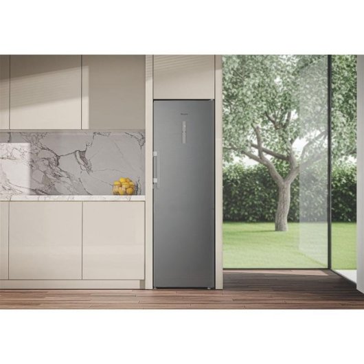 Frigorífico Una Puerta Whirlpool 186cm 365L E Plateado No Frost