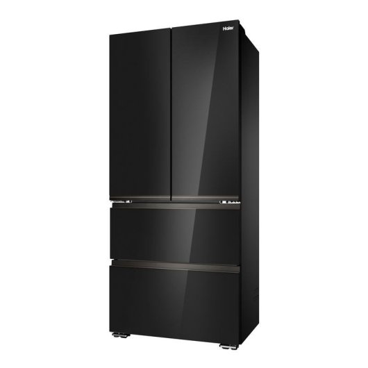 Frigorífico Cuatro Puertas Haier HFKR7819DNGB No Frost 190cm 468L D Negro