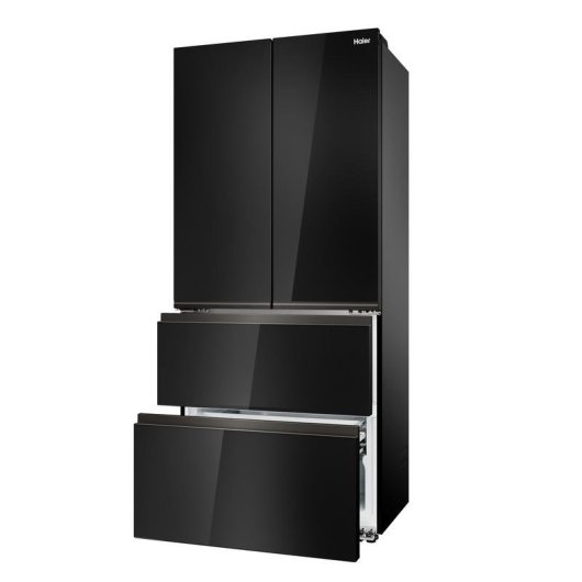 Frigorífico Cuatro Puertas Haier HFKR7819DNGB No Frost 190cm 468L D Negro
